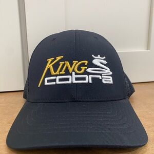 King Cobra Black Baseball Cap